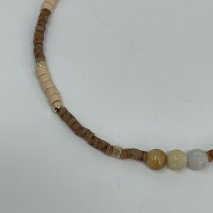 Beaded Choker Natural Stones